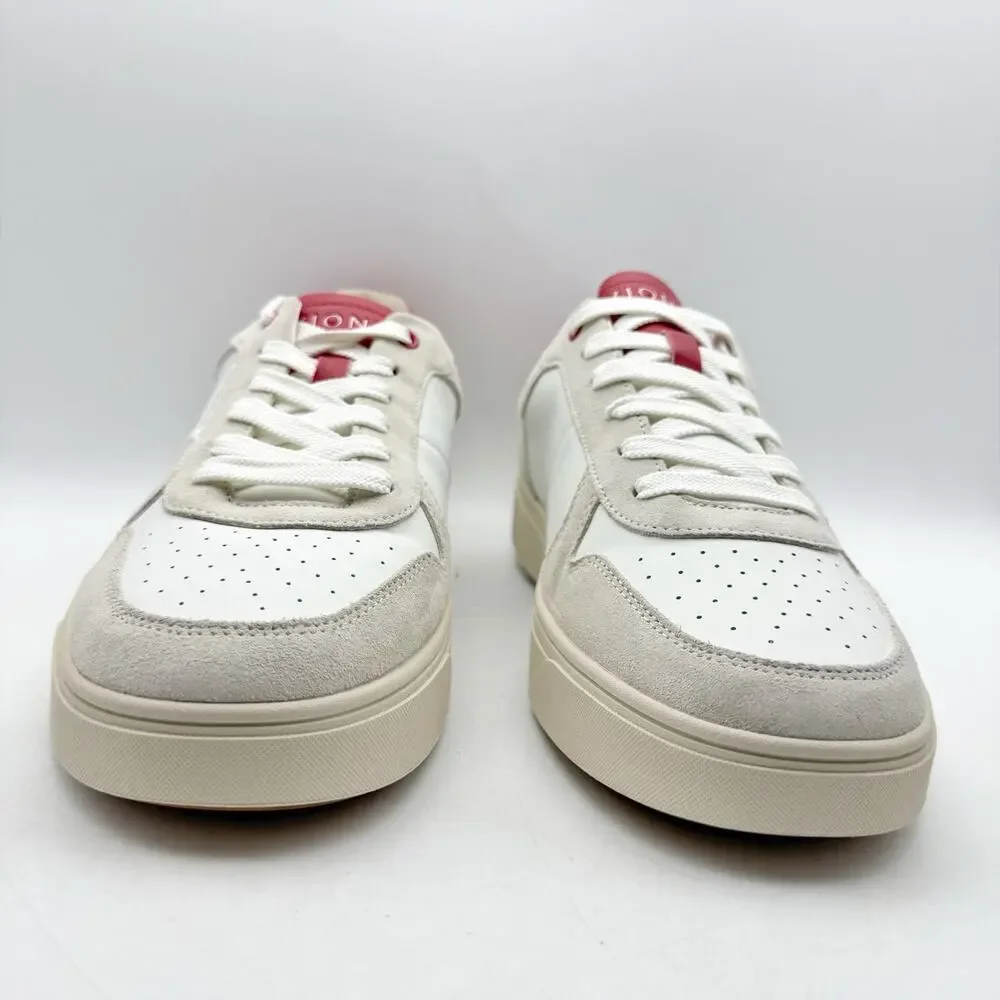 Vionic Womens Kimmie Court Sneakers US 12 M White Red Leather NWOB